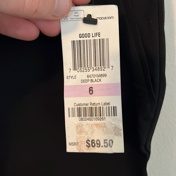 INC black flare leg trouser - Picture 6 of 9